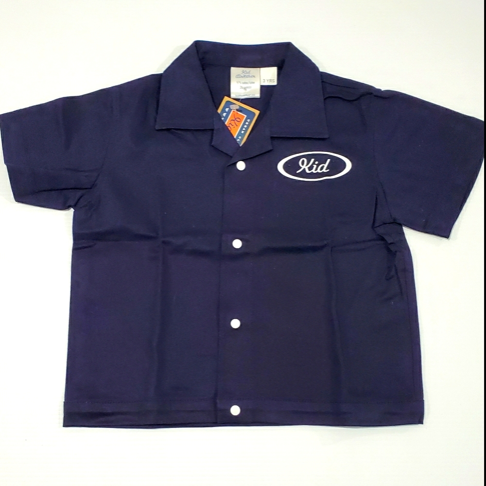 Kids Demolition Crew bowling shirt